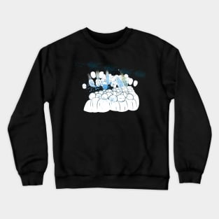 Blue people Crewneck Sweatshirt